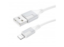 Кабель USB - Apple lightning Borofone BX101 Creator 100см 2,4A  (white) (225490)