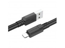 Кабель USB - Apple lightning Borofone BX81 100см 2,4A (black) (217563)