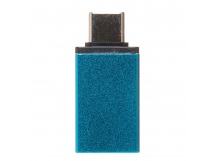 Адаптер - OTG Type-C/USB (blue) (227685)