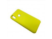 Чехол Honor 8C Silicone Case №43 в упаковке Светло-Желтый