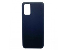 Чехол Samsung A02s (2020) Silicone Case №03 (No Logo) в упаковке Черный