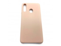 Чехол Samsung A20S (2019) Silicone Case №19 в упаковке Розовый Песок