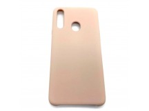 Чехол Samsung A20S (2019) Silicone Case №19 в упаковке Розовый Песок