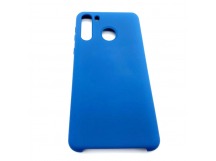Чехол Samsung A21 (2020) Silicone Case №20 в упаковке Темно-Синий