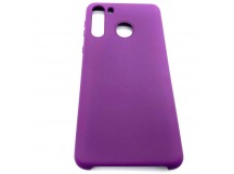 Чехол Samsung A21 (2020) Silicone Case №30 в упаковке Индиго