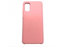Чехол Samsung A41 (2020) Silicone Case №06 в упаковке Светло-Розовый
