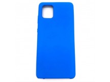 Чехол Samsung A81/Note 10 Lite (2020) Silicone Case №03 в упаковке Синий