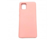 Чехол Samsung A81/Note 10 Lite (2020) Silicone Case №06 в упаковке Светло-Розовый