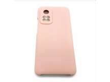 Чехол Xiaomi Mi 10T/Mi 10T Pro (2020) Silicone Case №18 (No Logo) в упаковке Розовый Пе