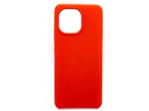 Чехол Xiaomi Mi 11 (2021) Silicone Case №01 (No Logo) в упаковке Красный