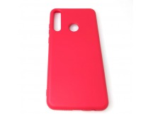 Чехол Huawei Y6p (2020) Silicone Case 2.0mm Красный
