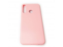 Чехол Huawei Y6p (2020) Silicone Case 2.0mm Розовый