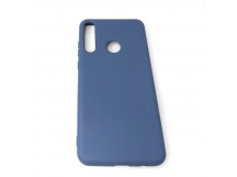 Чехол Huawei Y6p (2020) Silicone Case 2.0mm Темно-Синий