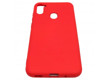Чехол Samsung A11/M11 (2020) Silicone Case 2.0mm Красный