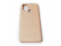 Чехол Samsung A21S (2020) Silicone Case 2.0mm Розовый Песок
