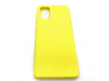 Чехол Samsung A81/Note 10 Lite (2020) Silicone Case 2.0mm Желтый