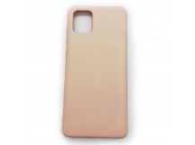Чехол Samsung A81/Note 10 Lite (2020) Silicone Case 2.0mm Розовый Песок