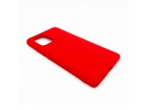Чехол Samsung A91/S10 Lite (2020) Silicone Case 2.0mm Красный