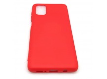 Чехол Samsung M51 (2020) Silicone Case 2.0mm Красный