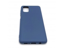 Чехол Samsung M51 (2020) Silicone Case 2.0mm Темно-Синий