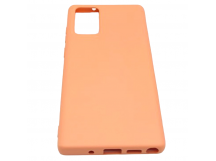 Чехол Samsung Note 20 (2020) Silicone Case 2.0mm Оранжевый