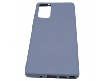 Чехол Samsung Note 20 (2020) Silicone Case 2.0mm Серый