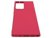 Чехол Samsung Note 20 Ultra (2020) Silicone Case 2.0mm Вишневый