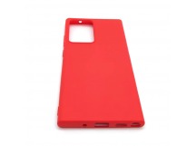 Чехол Samsung Note 20 Ultra (2020) Silicone Case 2.0mm Красный