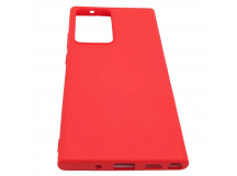 Чехол Samsung Note 20 Ultra (2020) Silicone Case 2.0mm Красный