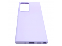 Чехол Samsung Note 20 Ultra (2020) Silicone Case 2.0mm Сиреневый