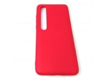 Чехол Xiaomi Mi 10/10 Pro (2020) Silicone Case 2.0mm Красный