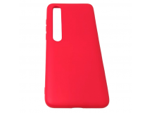 Чехол Xiaomi Mi 10/10 Pro (2020) Silicone Case 2.0mm Красный