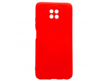 Чехол Xiaomi Redmi Note 9T (2021) Silicone Case 2.0mm Красный