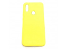 Чехол Xiaomi Redmi 7/Y3 (2019) Silicone Case 2.0mm Желтый