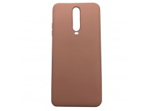 Чехол Xiaomi Redmi K30 (2020) Silicone Case 2.0mm Розовый Песок