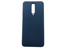 Чехол Xiaomi Redmi K30 (2020) Silicone Case 2.0mm Темно-Синий