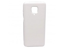 Чехол Xiaomi Redmi Note 9 Pro/9S (2020) Silicone Case 2.0mm Белый
