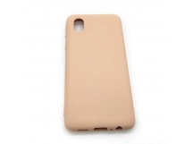 Чехол Samsung A01 Core (2020) Silicone Case 2.0mm Розовый Песок