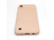 Чехол Samsung A10/M10 (2019) Silicone Case 2.0mm Розовый Песок