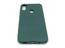 Чехол Samsung A11/M11 (2020) Silicone Case 2.0mm Темно-Зеленый
