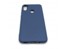 Чехол Samsung A11/M11 (2020) Silicone Case 2.0mm Темно-Синий