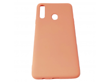 Чехол Samsung A20S (2019) Silicone Case 2.0mm Оранжевый