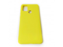 Чехол Samsung A21S (2020) Silicone Case 2.0mm Желтый