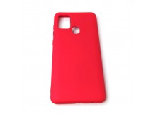 Чехол Samsung A21S (2020) Silicone Case 2.0mm Красный