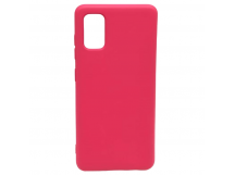 Чехол Samsung A41 (2020) Silicone Case 2.0mm Вишневый
