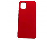 Чехол Samsung A81/Note 10 Lite (2020) Silicone Case 2.0mm Красный