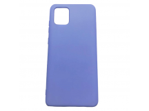 Чехол Samsung A81/Note 10 Lite (2020) Silicone Case 2.0mm Сиреневый