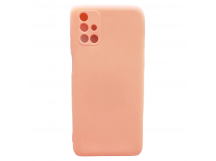 Чехол Samsung M31s (2020) Silicone Case 2.0mm Розовый Жемчуг