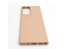 Чехол Samsung Note 20 Ultra (2020) Silicone Case 2.0mm Розовый Песок