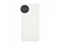 Чехол с кармашком для Realme 10 4G прозрачный (001)